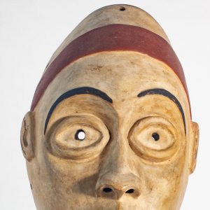 Art africain masque no 0003- 30 x19 cm