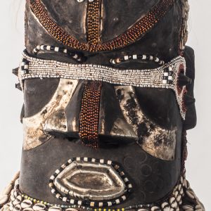 Art africain masque no 0035- 70 x 40 cm
